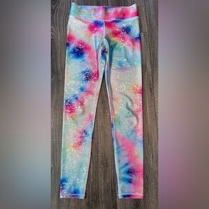 Terez Rainbow Foil Leggings small